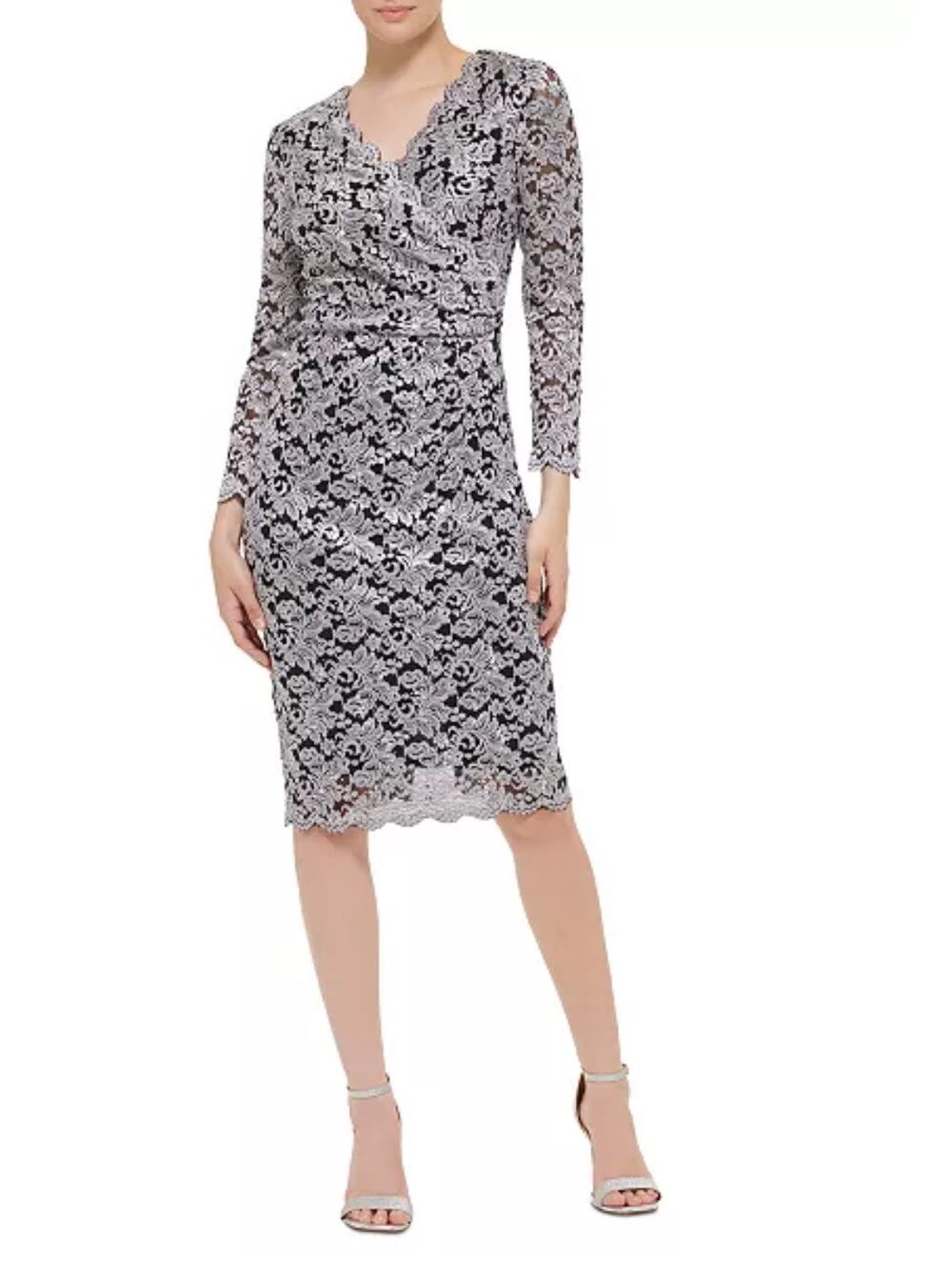 NWT Jessica Howard size 14 lace overlay dressy dress mother of bride wedding